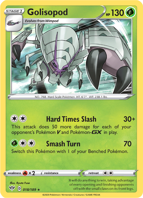 Golisopod 018 - Booster Games