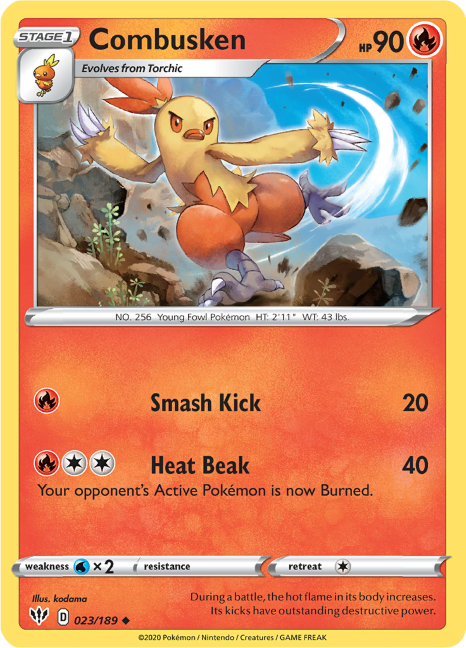 Combusken 023 - Booster Games