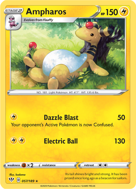 Ampharos 057 - Booster Games