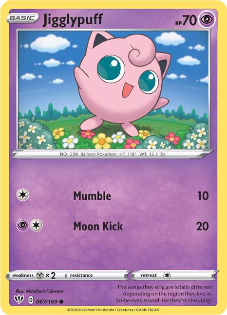 Jigglypuff 067 - Booster Games