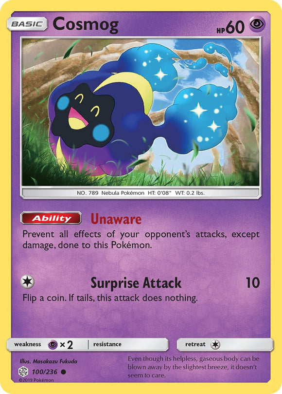 Cosmog 100 - Booster Games