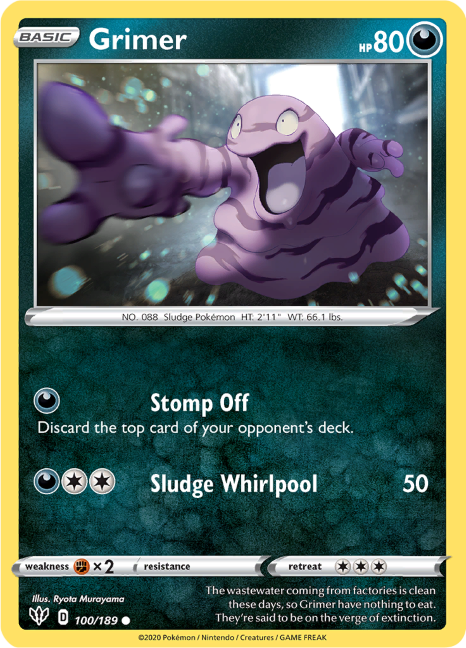 Grimer 100 - Booster Games
