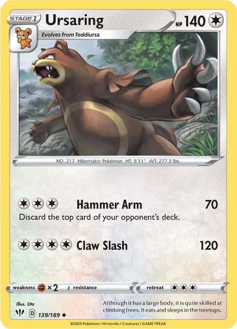 Ursaring 139 - Booster Games