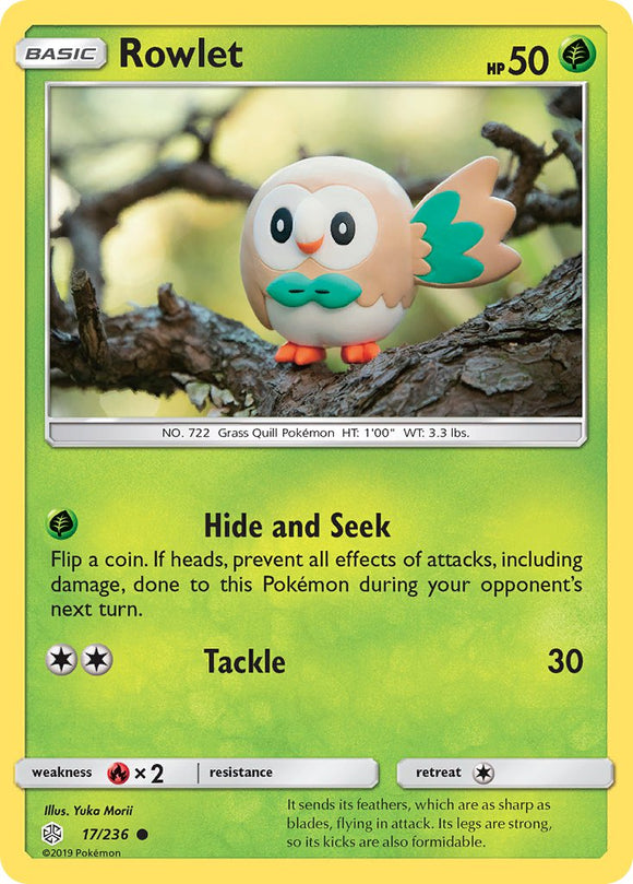 Rowlet 017 - Booster Games