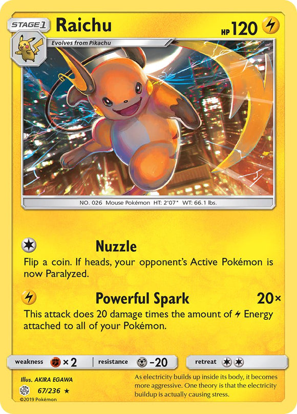 Raichu 067 - Booster Games